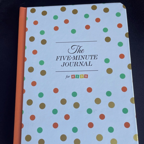Other | The Fiveminute Journal For Kids | Poshmark